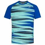 Head Topspin T-Shirt Royal / Print Vision